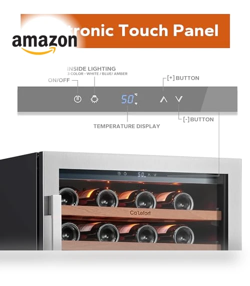 24 Inch Wine Fridge — Freestanding, Ca'Lefort