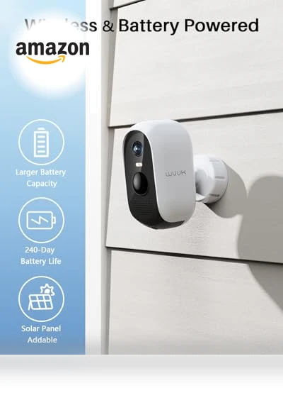 2K Security Cameras Wireless Outdoor System — Security Cameras, WUUK