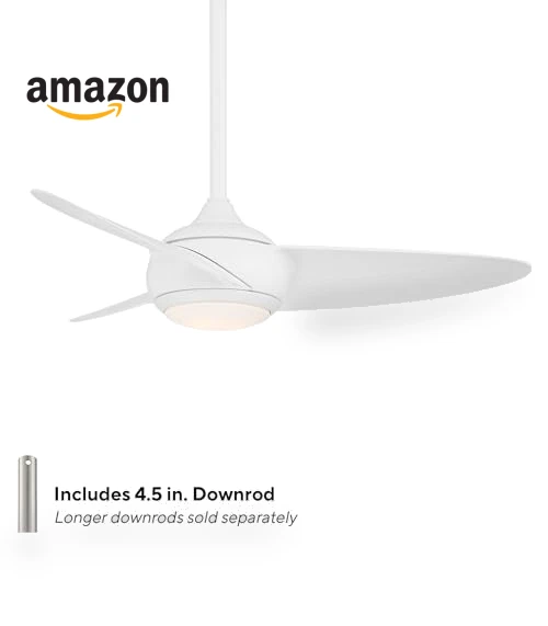 3-Blade Smart Home Ceiling Fan with LED Light Kit — Ceiling Fans, WAC Lighting