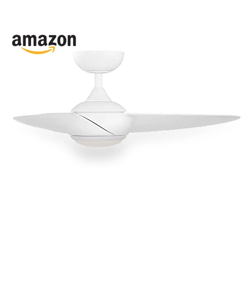 3-Blade Smart Home Ceiling Fan with LED Light Kit — Ceiling Fans, WAC Lighting