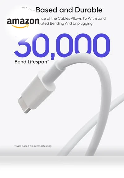 5 Pack 6FT USB C to Lightning Cable — Lightning, NKNZLY