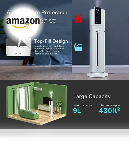 9L Air Humidifier — Air Moisturizers, VIVOSUN
