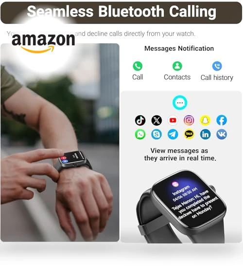 AMOLED S7 Smart Watch — Smartwatches, TOZO