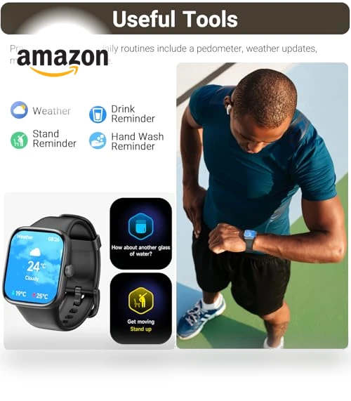 AMOLED S7 Smart Watch — Smartwatches, TOZO