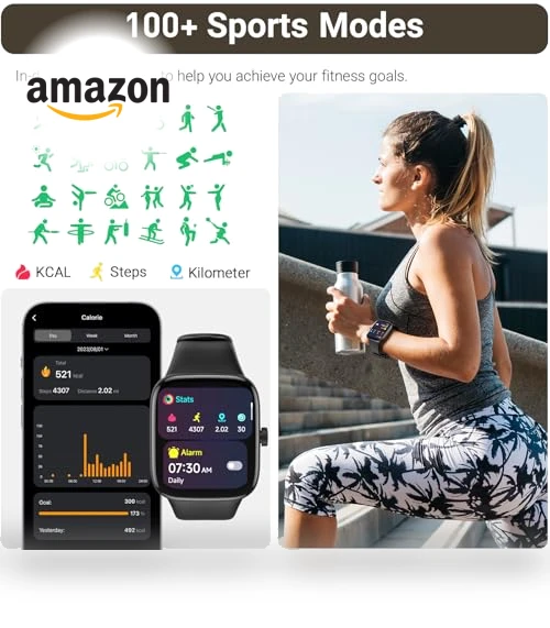 AMOLED S7 Smart Watch — Smartwatches, TOZO