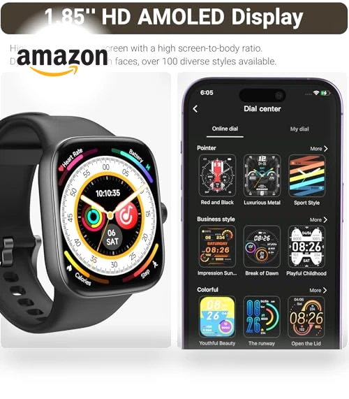 AMOLED S7 Smart Watch — Smartwatches, TOZO