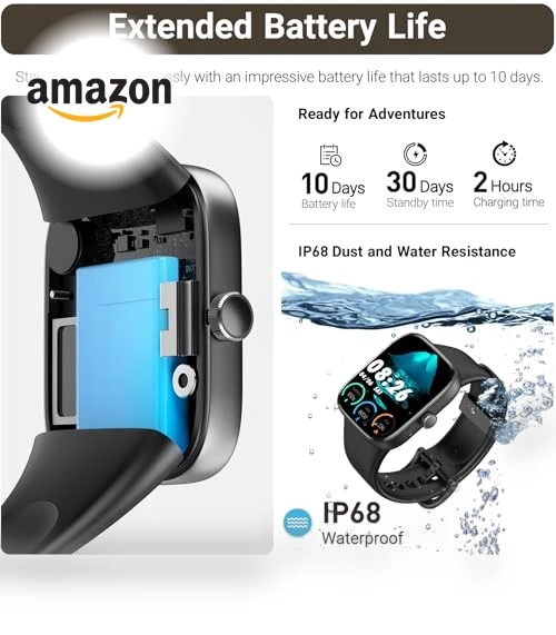 AMOLED S7 Smart Watch — Smartwatches, TOZO