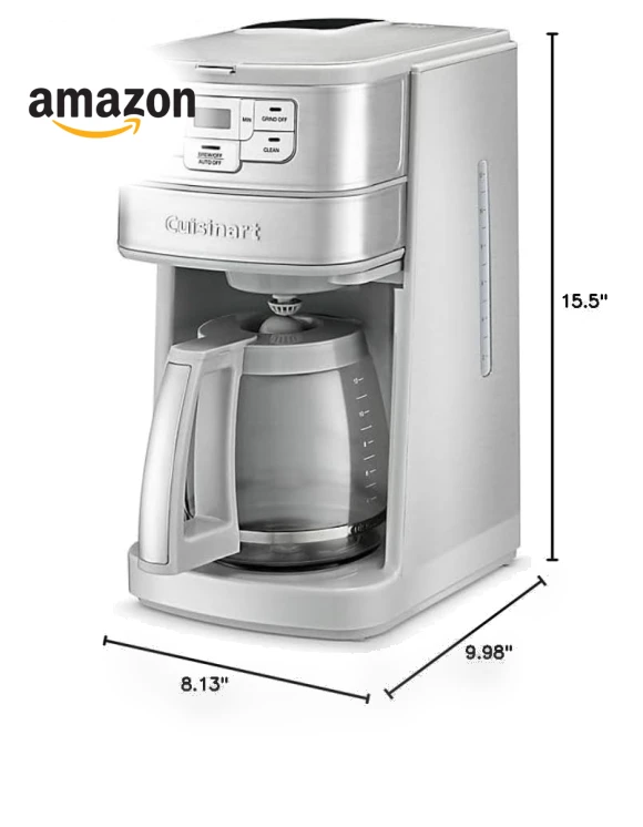 Automatic Grind and Brew 12-Cup Coffeemaker — Coffee Makers, Cuisinart