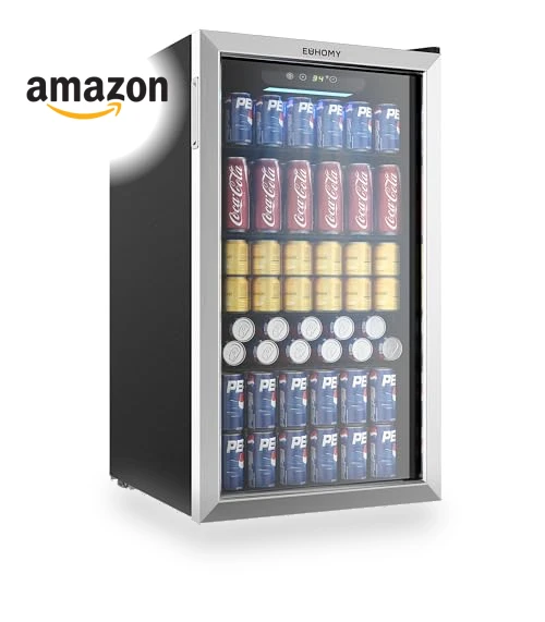 Beverage Refrigerator Cooler — Mini Fridges, EUHOMY