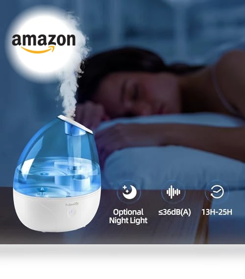 Cool Mist Humidifier — Air Moisturizers, Poksolfy