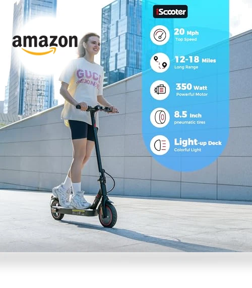 Electric Scooter for Adults — Electric Self-Balancing Scooters, iScooter