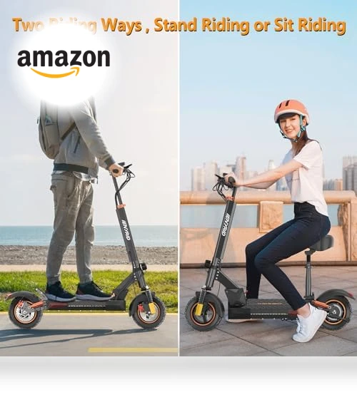 Electric Scooter with Seat — Electric Self-Balancing Scooters, IENYRID