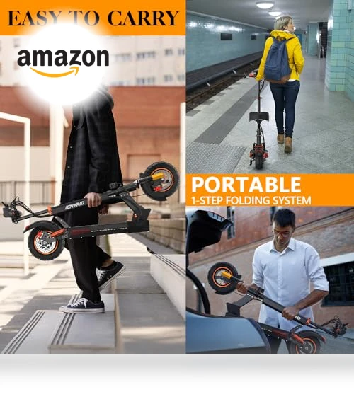 Electric Scooter with Seat — Electric Self-Balancing Scooters, IENYRID