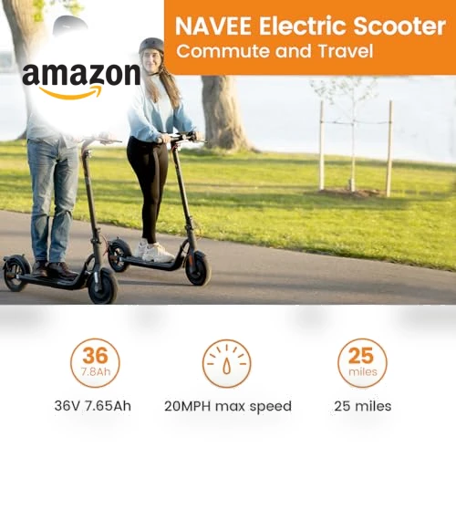 Electric Scooter — Push Scooters, Navee