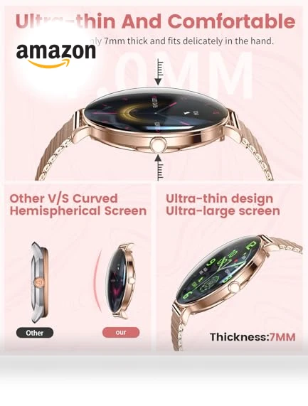 Elegant Smart Watch for Women — Smartwatches, SUNKTA