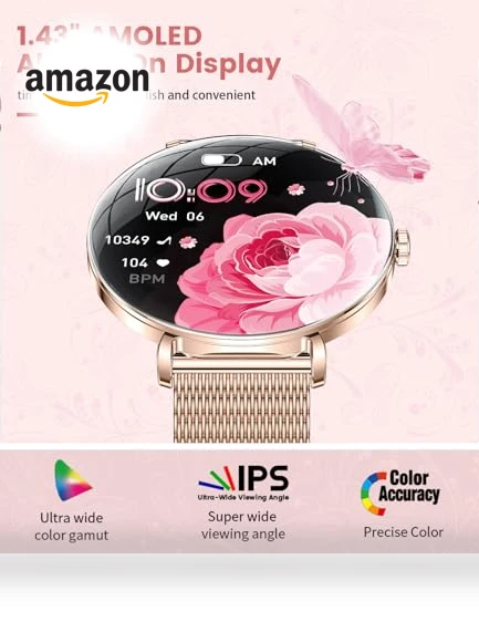 Elegant Smart Watch for Women — Smartwatches, SUNKTA
