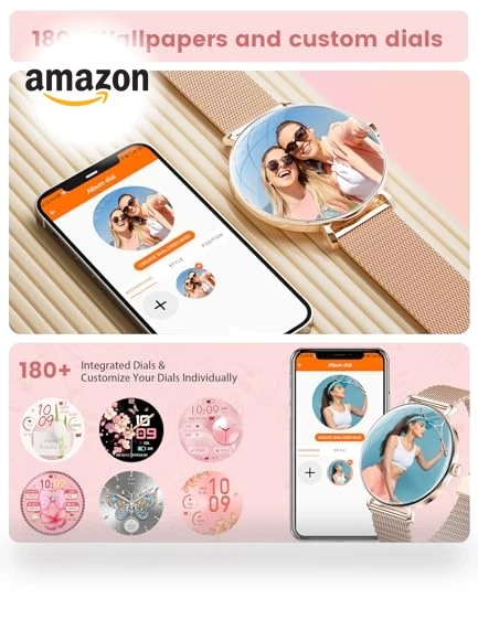Elegant Smart Watch for Women — Smartwatches, SUNKTA