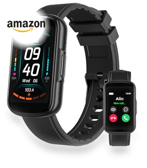 Fitness Tracker with Heart Rate Monitor — Smartwatches, Parsonver