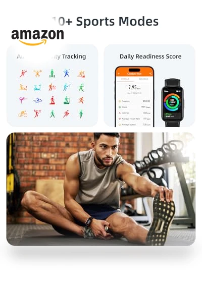 Fitness Tracker with Heart Rate Monitor — Smartwatches, Parsonver