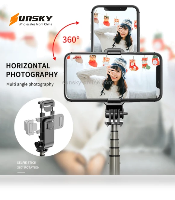 Foldable Bluetooth Tripod Selfie Stick — Selfie Sticks