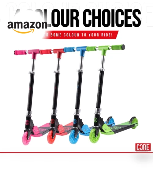 Foldy Kids Scooter — Push Scooters, CORE