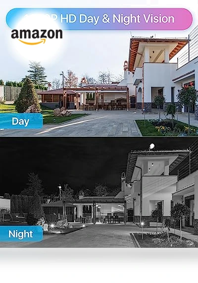 Home Security Camera System with AI Human Vehicle Detection — Outdoor Security Cameras, ZOSI