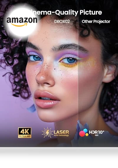 Laser Projector 4K GTV — Home Theater Projectors, Dangbei