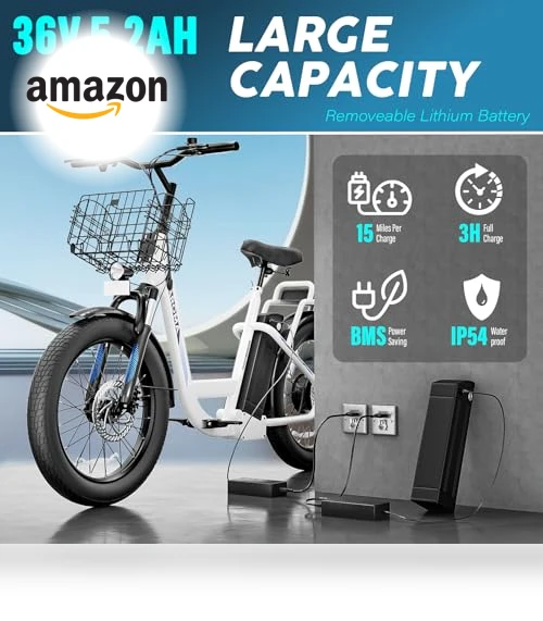 Peak 1200W Electric Scooter with Seat — Electric Self-Balancing Scooters, Caroma