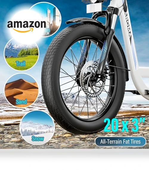 Peak 1200W Electric Scooter with Seat — Electric Self-Balancing Scooters, Caroma