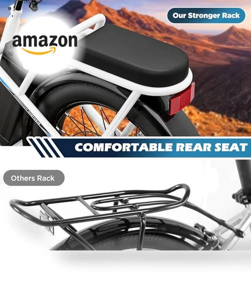 Peak 1200W Electric Scooter with Seat — Electric Self-Balancing Scooters, Caroma