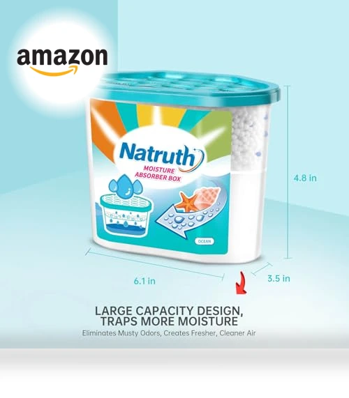 Portable Humidity Absorber Boxes — Air Moisture Control, NATRUTH