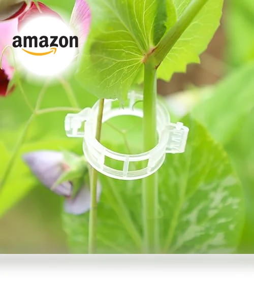 Reusable Plastic Plant Clips for Climbing Plants — , FKMEE