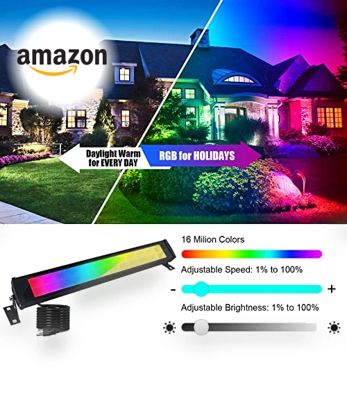 RGB Wall Washer Light — Garden Illumination, Indmird