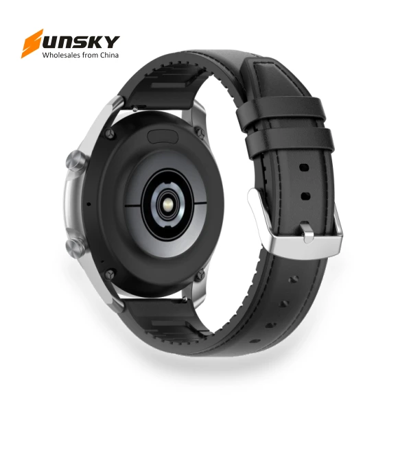 Silicone Leather Watch Band — Smartwatches