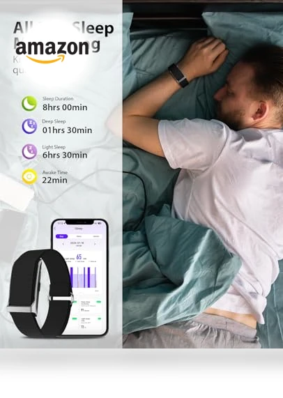 Smart Fitness Tracker Bracelet — Fitness Bands, EGQINR
