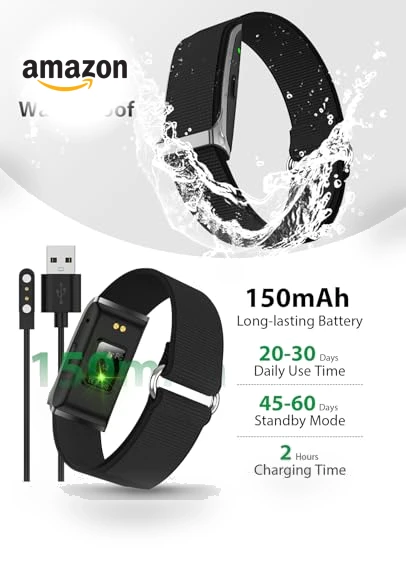 Smart Fitness Tracker Bracelet — Fitness Bands, EGQINR
