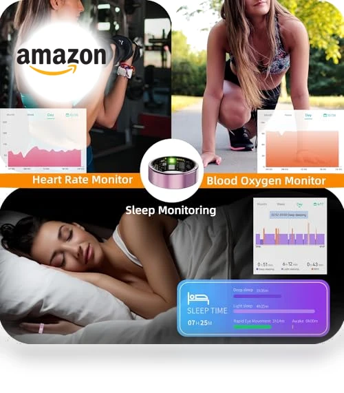 Smart Health Fitness Tracker Ring — Smart Rings, UniJethro