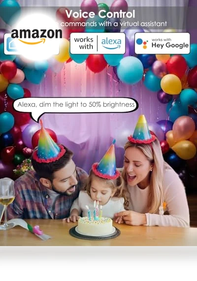 Smart Light Bulbs — LED, Noobibaba