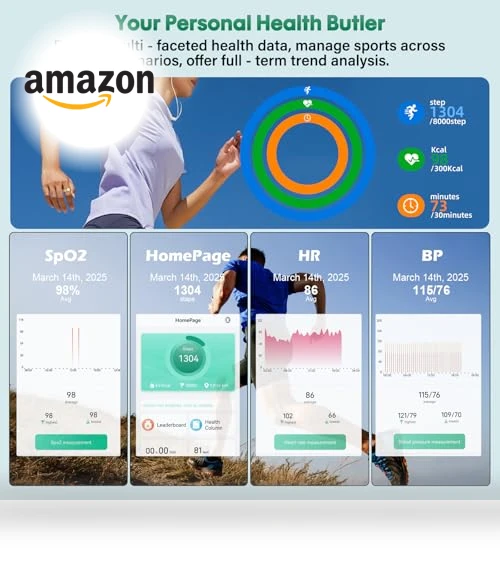 Smart Ring Health Fitness Tracker — Smartwatches, BANGALORE