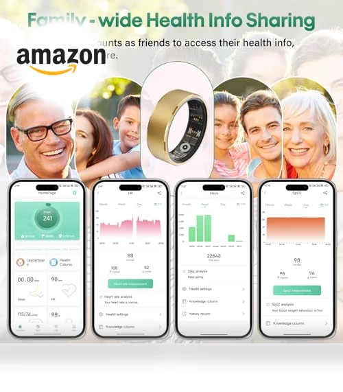 Smart Ring Health Fitness Tracker — Smartwatches, BANGALORE