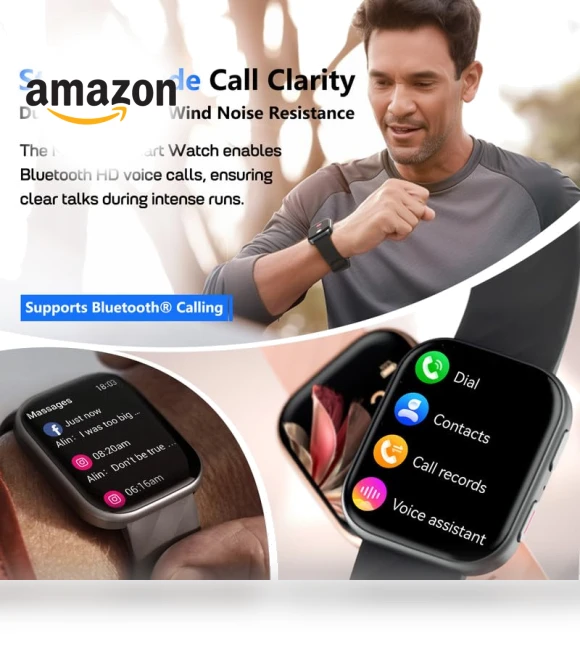 Smart Watch with Health & Fitness Tracking — Fitness & Activity Monitors, MorePro