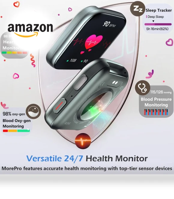 Smart Watch with Health & Fitness Tracking — Fitness & Activity Monitors, MorePro