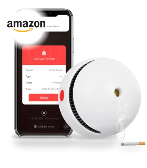 Smart WiFi Wireless Smoke Detector — Smoke Detectors, Deller