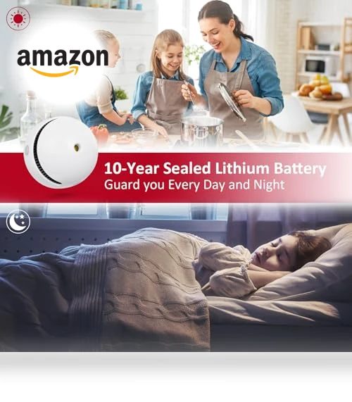 Smart WiFi Wireless Smoke Detector — Smoke Detectors, Deller