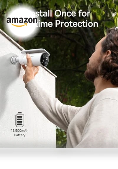 Solar Security Camera Wireless Outdoor 2-Cam Kit — Security Cameras, Baseus