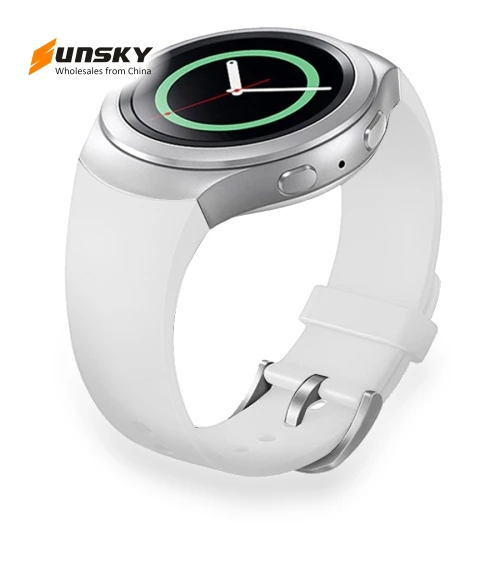 Solid Color Silicone Watchband — Watch Straps & Bands, Samsung
