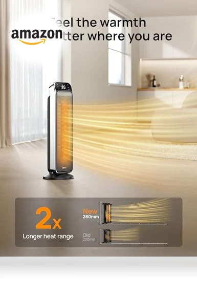 Space Heater Indoor — Portable Heating Solutions, Dreo