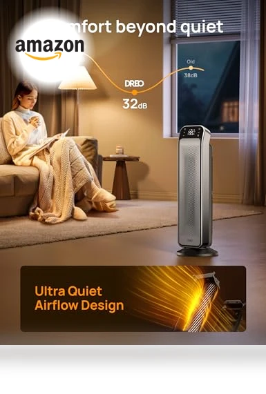 Space Heater Indoor — Portable Heating Solutions, Dreo