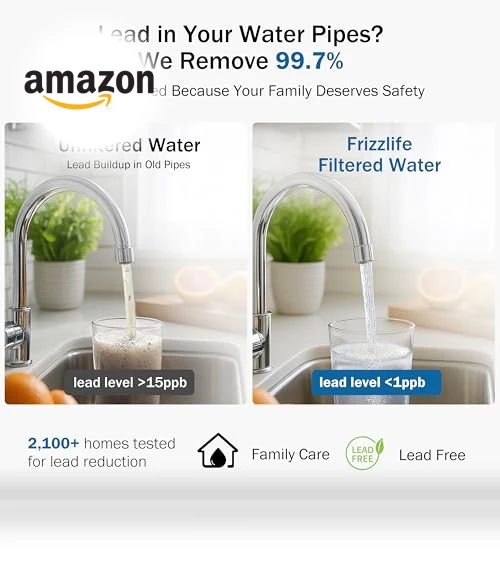 Under Sink Water Filter System — Under-Sink & Countertop Water Filters, FRIZZLIFE