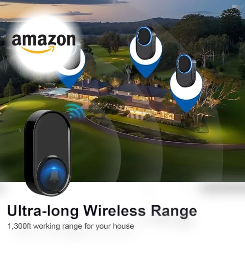 Waterproof Wireless Doorbell Kit — Kits, PHYSEN